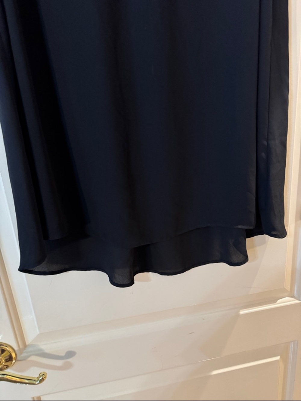 Torrid Black Short Sleeve V-Neck Tunic Blouse L - Picture 7 of 10